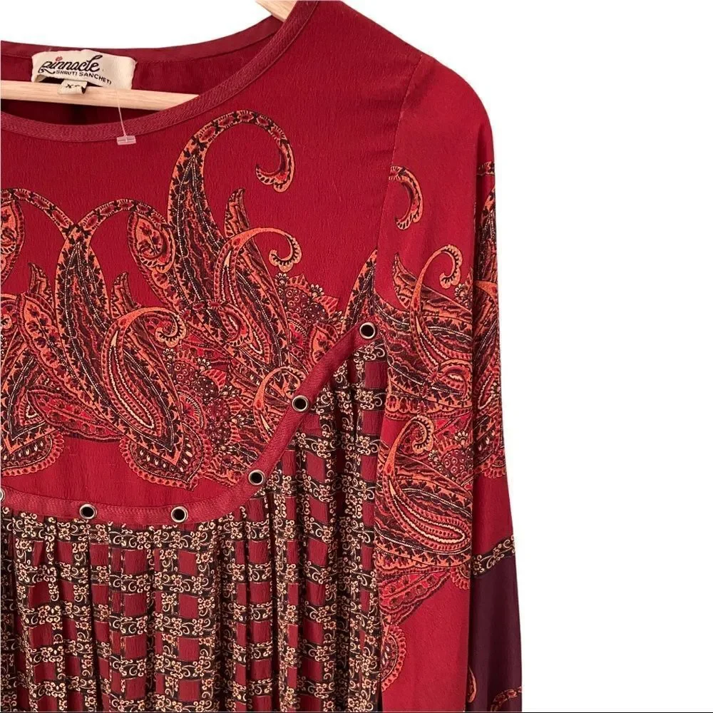 Anthropologie Pinnacle Shruti Sancheti Michaela Tunic Dress in Size XS